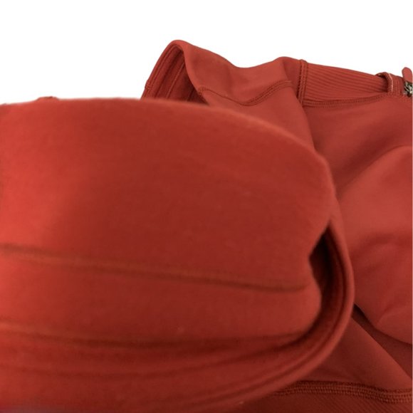 Lululemon Keep The Fleece Tight 28" Dark Sport Red leggings - Picture 5 of 9